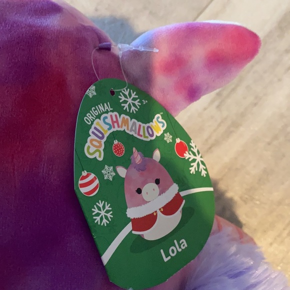 2022 Christmas Lola Squishmallow - Picture 5 of 5